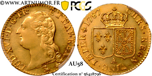 Louis xvi - d'or, à