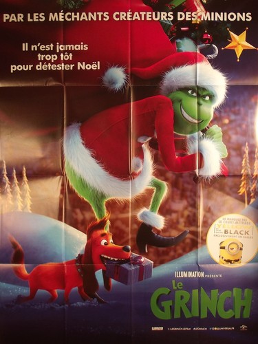 Grinch affiche cinema - grinch,