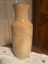 Vase Chinois ancien, Vase Céladon en porcelaine craquelée, fin XIXème.