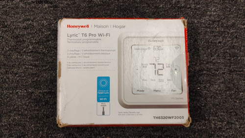 Honeywell pro smart - honeywell, t6