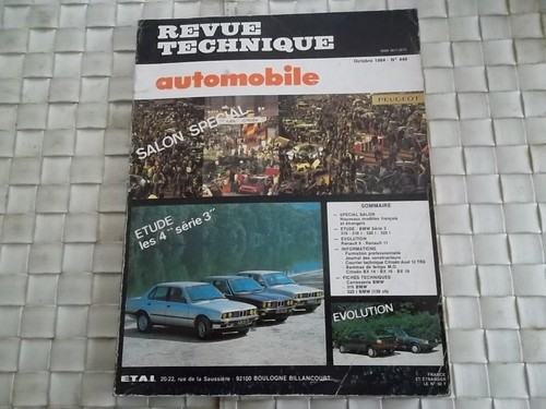 Revue technique bmw - technique, serie