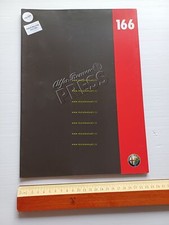 Alfa Romeo 166 Preview Presentation 1998 Original Print Folder