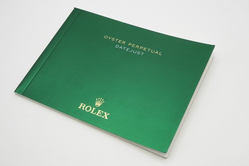 Livret rolex datejust - datejust, i