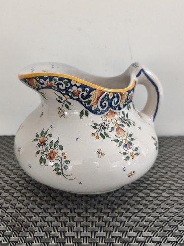 Cruche vintage faïence - cruche,