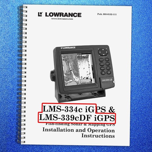 Lowrance electronic lms 334c - lowrance, lms-334c