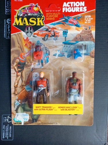 Mask kenner action - mask, figures