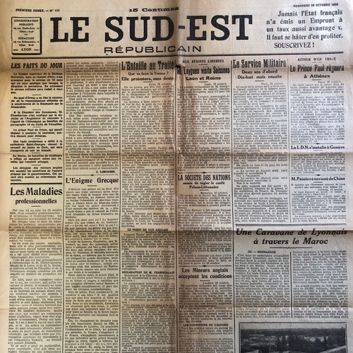 Journal sud est - journal, republicain