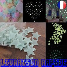 100 pcs 3D étoiles Obscurité