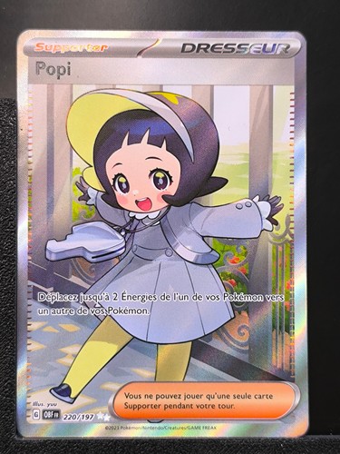 Carte pokémon popi 220 - carte,