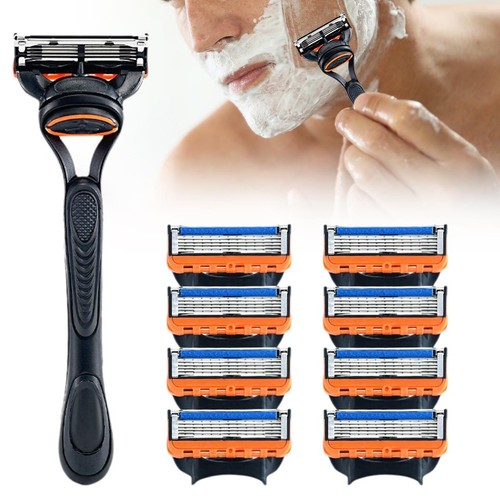 Ensemble rasoir lames acier - 5,