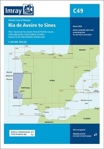 Imray series c49 ria - ria, de