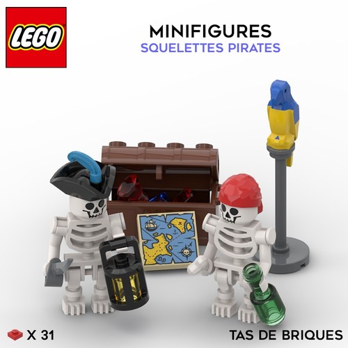 Lego pack de squelettes - -,
