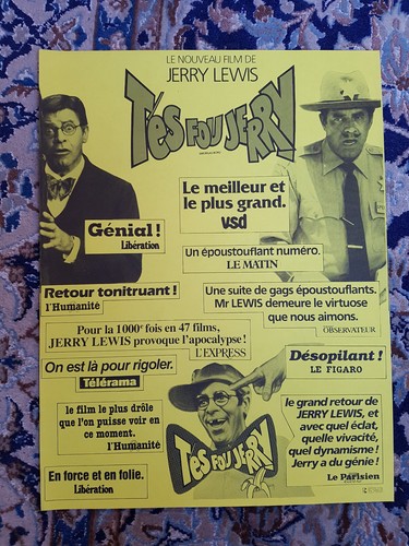 Affiche presse 1983 fou - affiche,