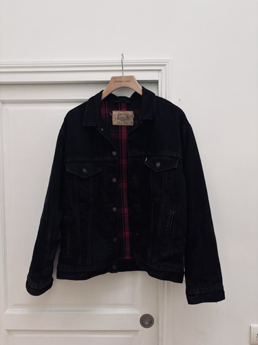 Vintage levi black denim - vintage,