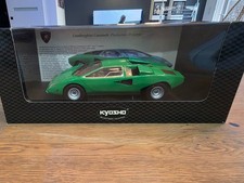 Kyosho 1/18 Lamborghini Countach Production Prototype green 08325G