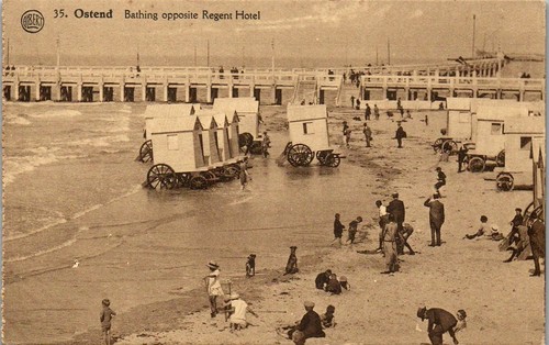 Belgique ostende carte - ostende,
