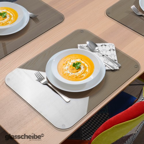 Sous assiette plateau verre - &,
