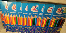 LOT DE 10 x 12 = 120 CRAYONS