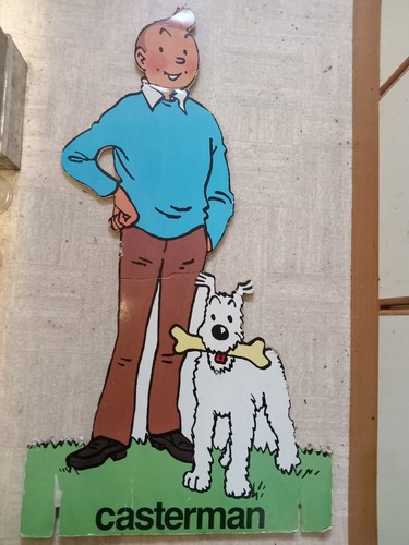 Plv publicité hergé - p,