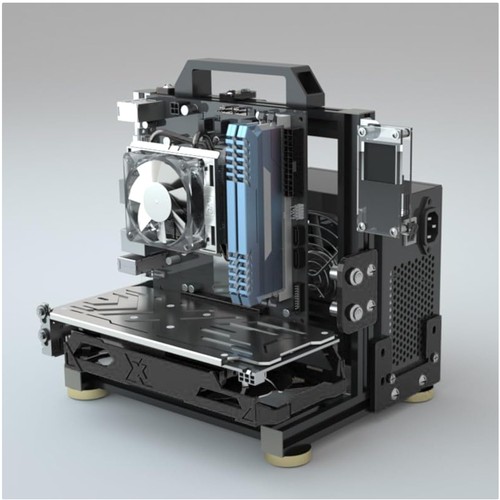Water cooled aluminum frame - water-cooled,