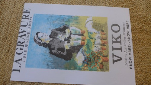 Viko peintre affiche - viko,