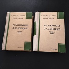 1942 : PHARMACIE GALENIQUE