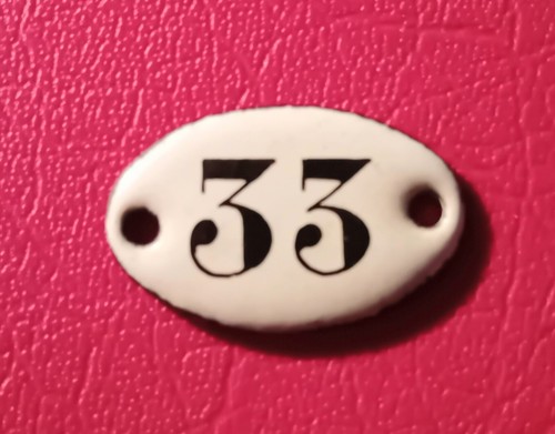 Ancienne petite plaque - petite,