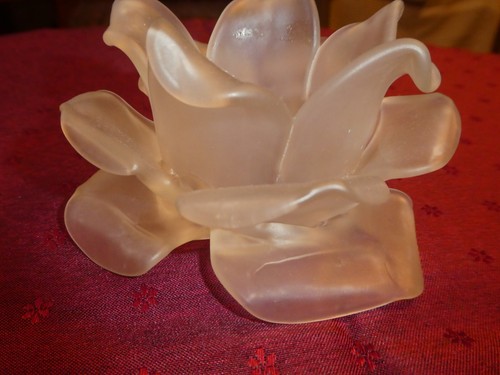 Tulipe pate verre forme - de, en