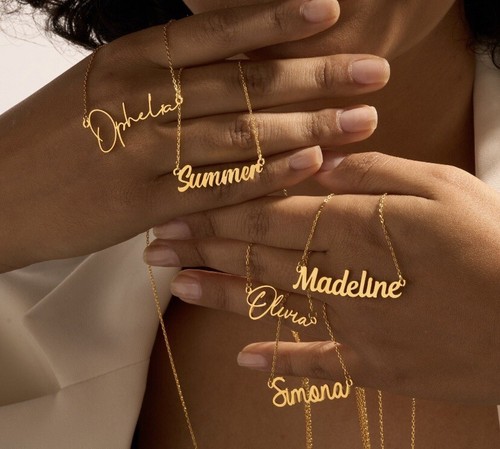Collier personnalisé prénom - personnalisé,