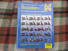⭐Twist & Go (automatic) 50 - 250cc Scooters Haynes Repair Manual FREE POST⭐