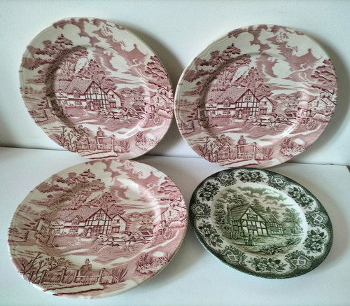 Assiettes lunéville - 4,