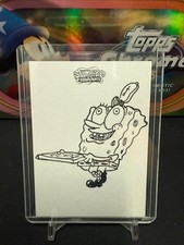 Topps Spongbob / SpongeBob SquarePants 1/1 Sketch Card