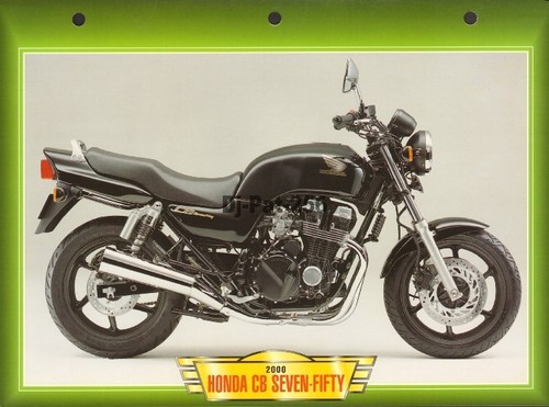 Fiche moto honda cb 750 - cb,