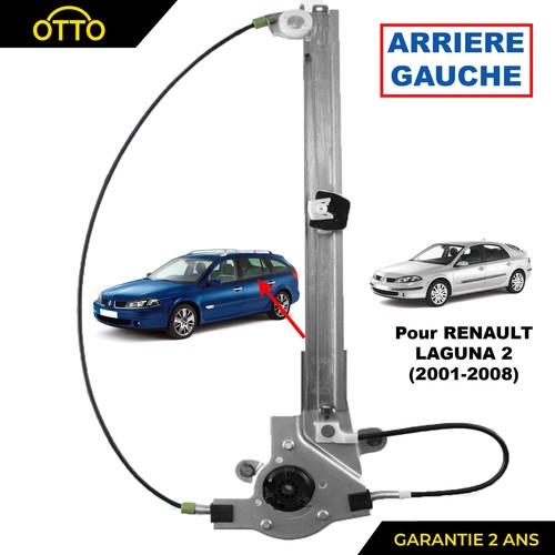 Leve vitre arriere gauche pour - vitre,