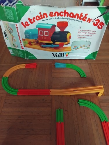 Vulli train enchanté rails - vulli,