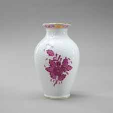 Vase Herend Apponyi Pourpre