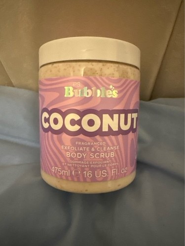 Bubbles coconut body scrub - coconut,