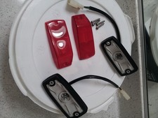 79-83 NISSAN 280 ZX   LEFT+RIGHT REAR SIDE MARKER LIGHTS