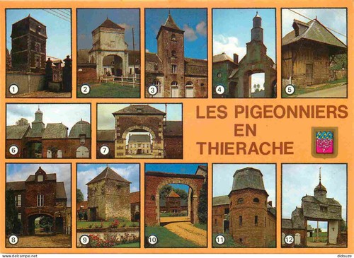 Carte postale pigeonniers - carte,