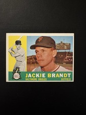1960 TOPPS SET BREAK #53 JACKIE BRANDT NRMT! SHARP