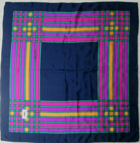 Foulard yves saint laurent - -foulard,