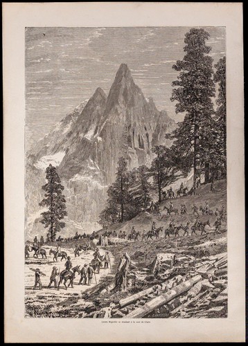 1860 gravure ancienne - -,