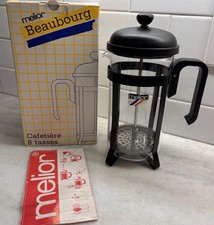 Melior Beaubourg 8 Cup Pyrex French Press Coffee Maker System France