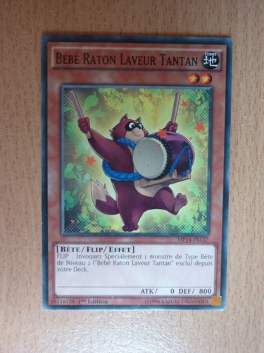 Carte bébé raton - yu,