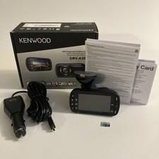 Kenwood DRV-A301W GPS Integrated Dashboard Camera 2.7" Display: Bundle