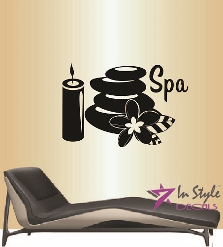 Vinyl decal spa - decal,