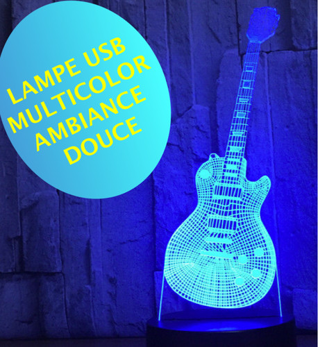 Lampe guitare les paul - lampe,