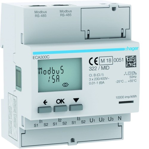Hager eca300c compteur - hager,