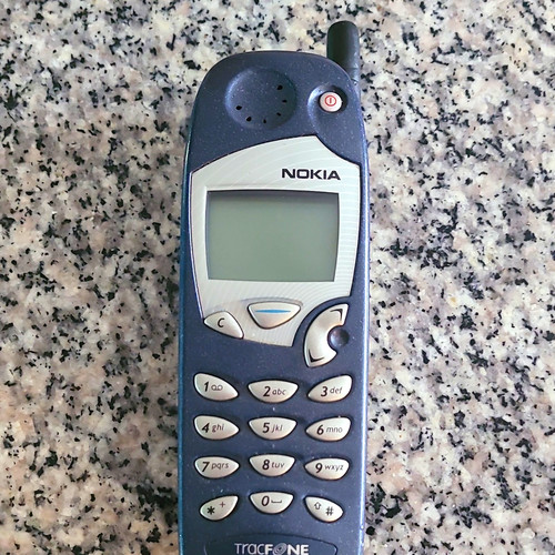 Nokia bar phone - bar, blue