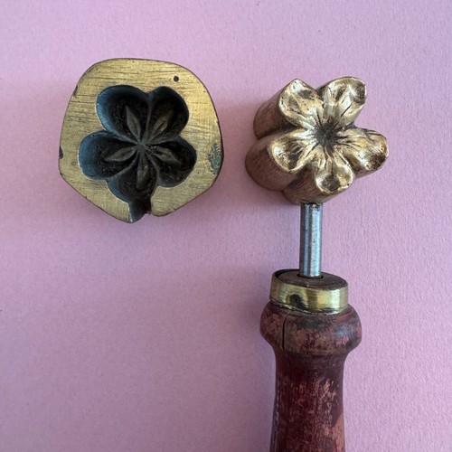 Ancien fer gaufrer moule - ancien,